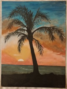colorful-palm-tree